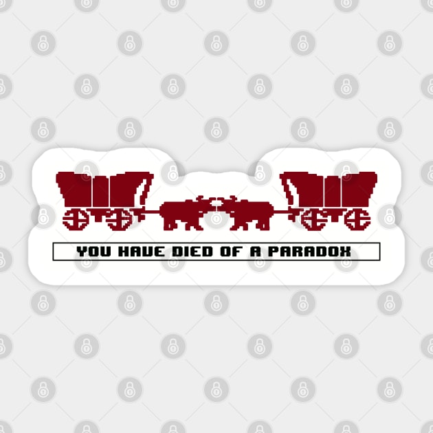 Oregon Paradox Sticker by Geek Life